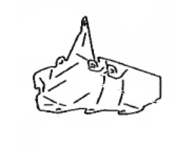 Toyota SU003-06126 Cover Sd Lower RH