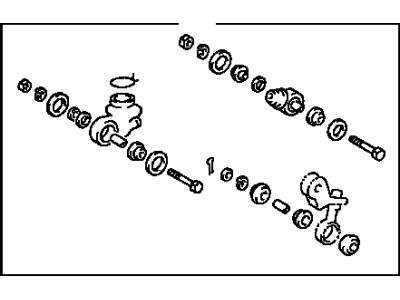 Toyota 04477-60010 Bush & Boot Kit, Load Sensing Spring