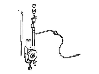 Toyota 86300-04050 Antenna Assy, W/Holder