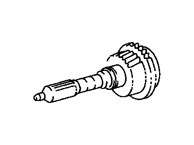 Toyota 33301-30081 Shaft, Input