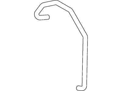 Toyota 87245-04160 Hose, Heater Water, Outlet A