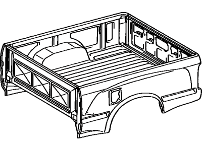 Toyota 66000-YY010 Body Assembly, Rear