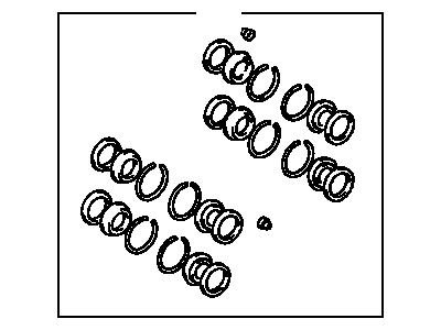 Toyota 04479-04020 Cylinder Kit, Disc Brake, Front