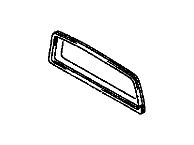 Toyota 64812-AD010 Weatherstrip, Back Window Glass