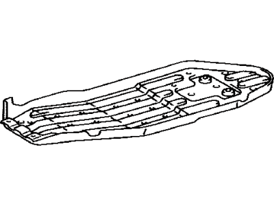 Toyota 77606-35020 Protector, Fuel Tank, Lower