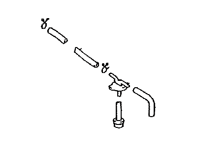 Toyota 16405-0C010 Cap Sub-Assy, Reserve Tank