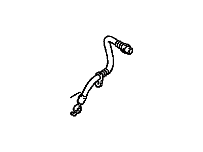 Toyota 90947-02B41 Hose, Flexible