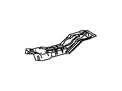 Toyota 58295-04021 Reinforcement, Seat Belt Anchor Floor