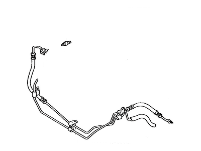 1998 Toyota Tacoma Power Steering Hose - 44410-04030