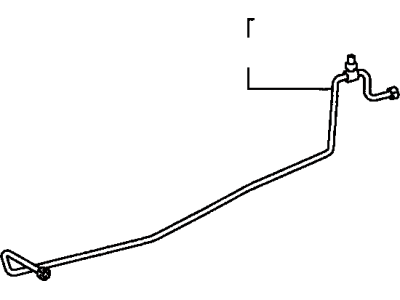 Toyota 88716-04110 Pipe, Cooler Refrigerant Liquid, E