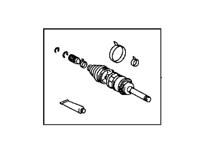 1996 Toyota Tacoma Axle Shaft - 43460-09090