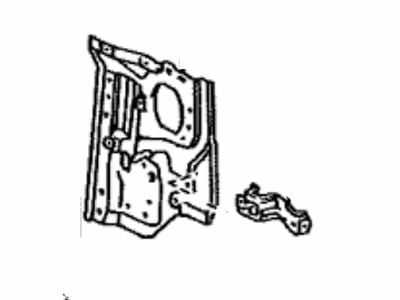 Toyota 53212-04901 Support, Radiator, LH