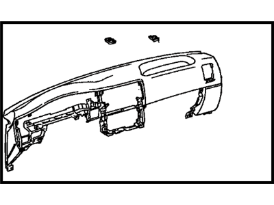 Toyota 55301-04020-B0 Panel Sub-Assy, Instrument