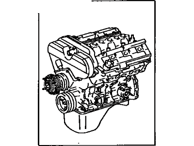 Toyota 19000-62390 Engine Assembly, Partial