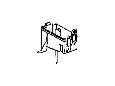 Toyota 82663-35040 Cover, Relay Block, Lower