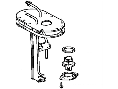 Toyota 23206-0C010 Bracket, Fuel Pump