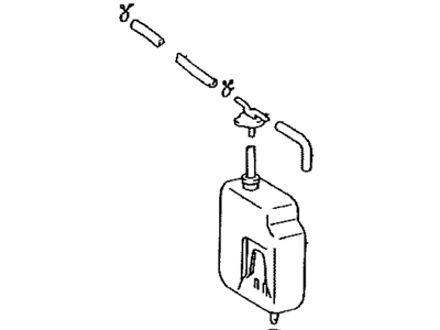 1996 Toyota Tacoma Coolant Reservoir - 16470-0C010