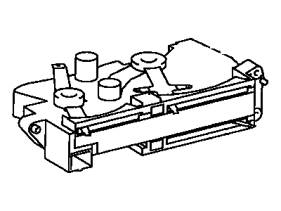 Toyota 55910-35240 Control Assy, Heater Or Boost Ventilator