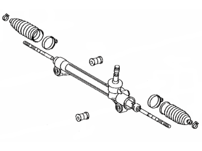 2017 Toyota Venza Rack And Pinion - 45510-0T010