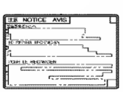 Toyota 11285-33040 Label, COOLANT System