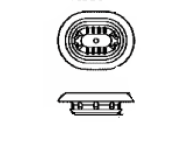 Toyota 90950-01A28 Plug, Hole