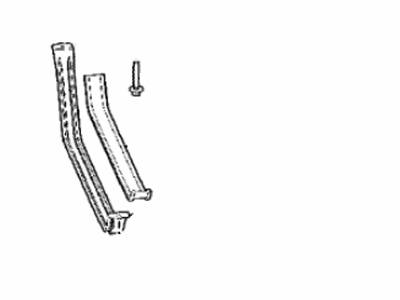 2022 Toyota RAV4 Fuel Tank Strap - 77602-0R040