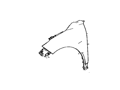 2022 Toyota Venza Fender - 53801-48140