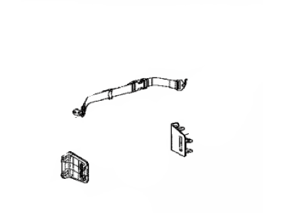 Toyota 71708-08070-B1 Strap Sub-Assembly, Seat