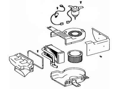 Toyota 87110-60110 Heater Assembly