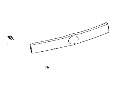 Toyota 76801-47080 Garnish Sub-Assembly, Ba