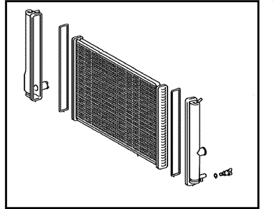 2010 Toyota Prius Radiator - 16400-37230