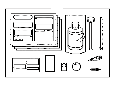 Toyota C6048-47020 Repair Set, Tire