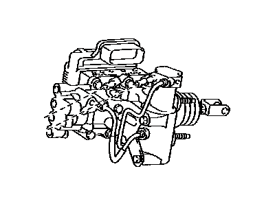 2010 Toyota Prius Brake Master Cylinder - 47050-47090