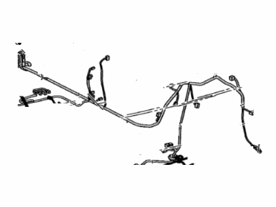 Toyota 82162-47660 Wire, Floor, NO.2