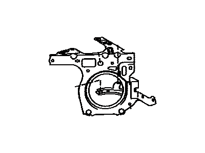 Toyota G92FA-47010 Bracket, Converter Cooling