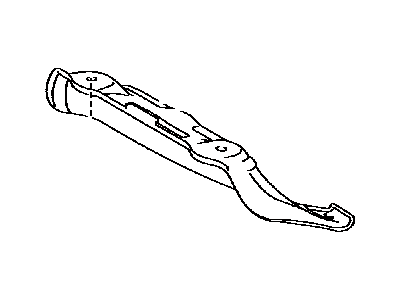 Toyota 17167-37080 INSULATOR, Exhaust Manifold Heat