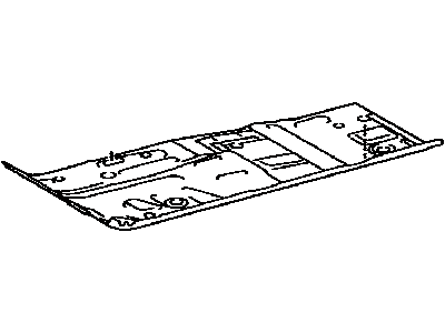 Toyota Prius Floor Pan - 58112-47900