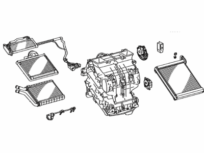 Toyota 87050-47160 Radiator Assembly, Air C