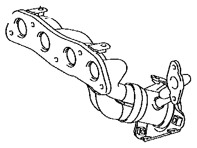 2010 Toyota Prius Catalytic Converter - 17141-37110