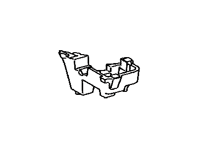 Toyota 58427-47020 Spacer, Rear Floor Board