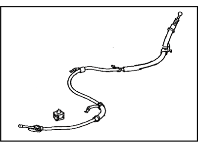 Toyota 46420-47080 Cable Assembly, Parking