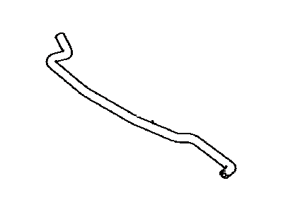 Scion tC Coolant Reservoir Hose - 16267-36020