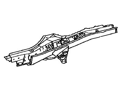 Toyota 57601-12A00 Member Sub-Assy, Rear Floor Side, RH