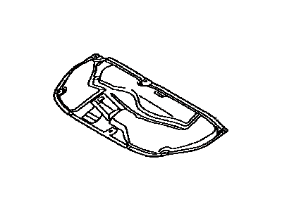 Toyota 53341-47020 Insulator, Hood