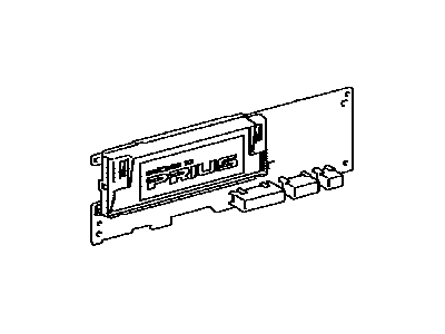 Toyota 83861-47480 Plate, Combination M