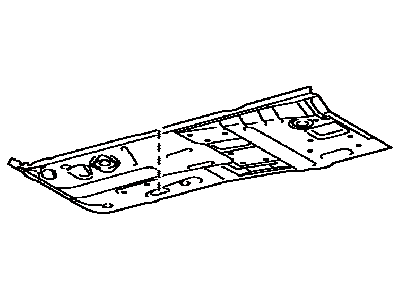 Toyota 58111-47904 Pan, Front Floor L/BOLT