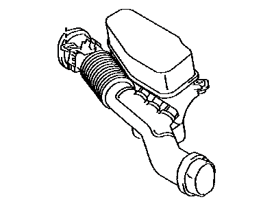 2013 Toyota Prius V Air Duct - 17750-37010