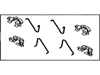 Toyota 04948-47010 Fitting Kit,Disc Bra