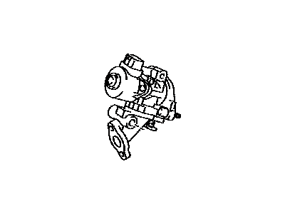 Toyota 25620-37110 Valve Assembly, EGR W/MO