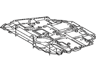 2010 Toyota Prius Engine Cover - 51410-12101